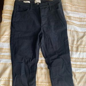 High Rise Slim Straight Jeans